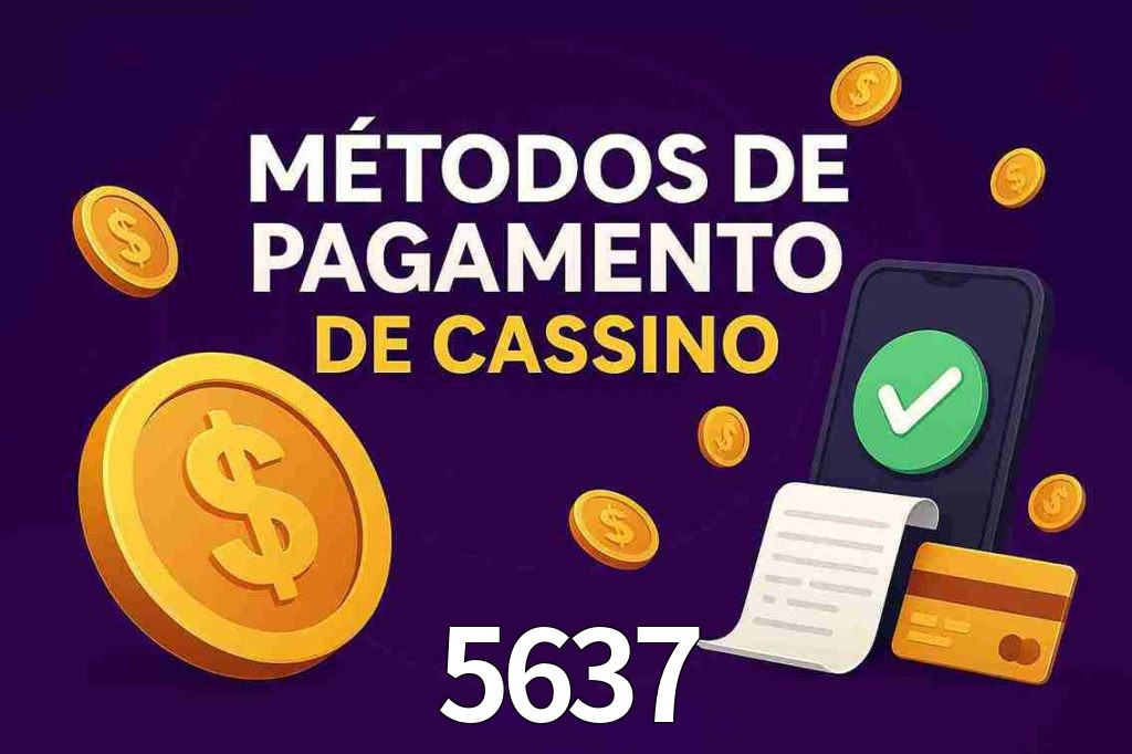Métodos de Pagamento no 5637
